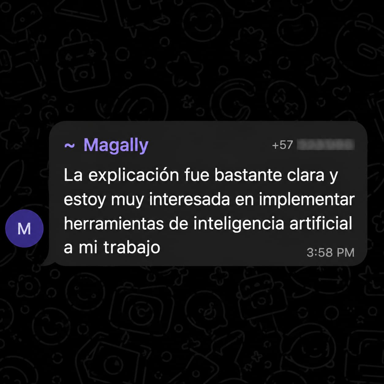 Testimonio contadorlbr